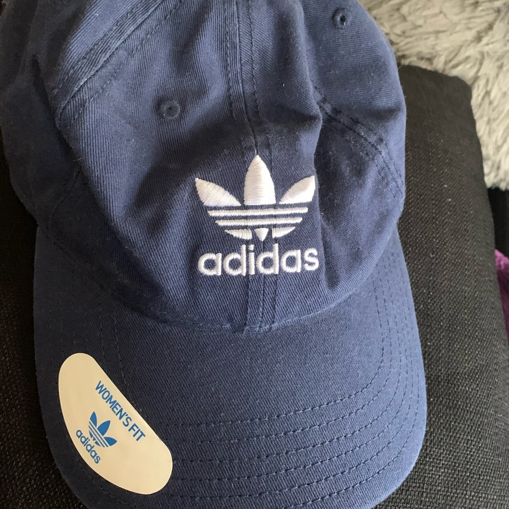 Womens Adidas Blue Dad Hat